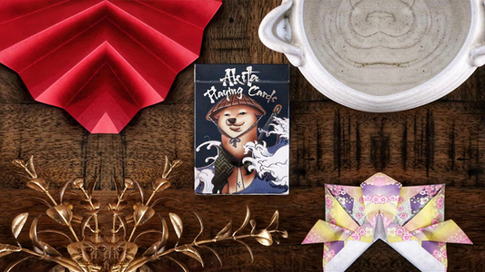 Akita Playing Cards by Blue Moon Co - Wizard Magic Shop