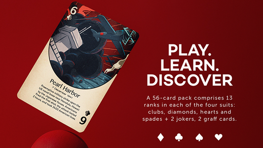 American History Playing Cards alternate view - Wizard Magic Shop