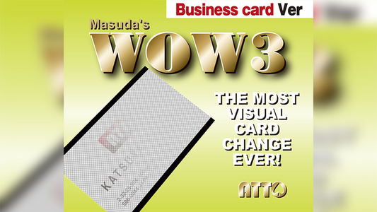 WOW 3.0 Business Card Version Limited Edition (USA) - Wizard Magic Shop