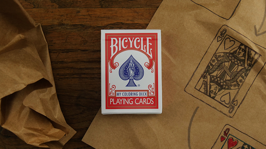 My Coloring Deck by Jordan Victoria (Red) - Wizard Magic Shop