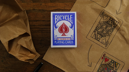 My Coloring Deck by Jordan Victoria (Blue) - Wizard Magic Shop