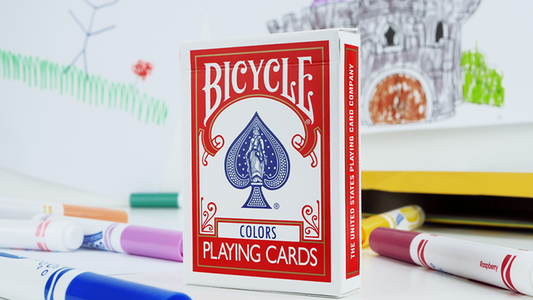 Bicycle Colors by Jordan Victoria (Red deck + 11 routines) - Wizard Magic Shop