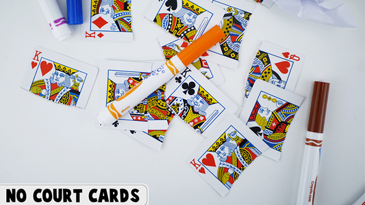 Bicycle Colors by Jordan Victoria (Blue deck + 11 routines) alternate view - Wizard Magic Shop