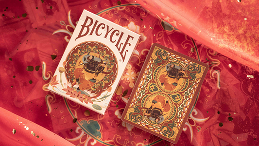 Bicycle Chinese Zodiac (Ox) Playing Cards by US Playing Card Co alternate view - Wizard Magic Shop