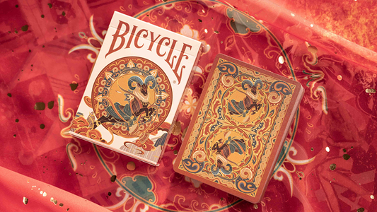 Bicycle Chinese Zodiac (Goat) Playing Cards by US Playing Card Co alternate view - Wizard Magic Shop