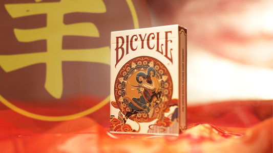 Bicycle Chinese Zodiac (Goat) Playing Cards by US Playing Card Co - Wizard Magic Shop