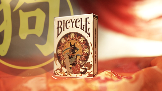 Bicycle Chinese Zodiac (Dog) Playing Cards by US Playing Card Co - Wizard Magic Shop