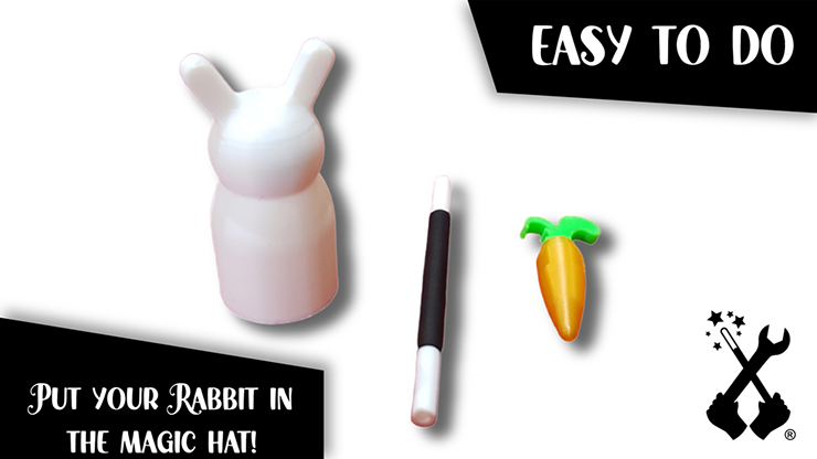 Le lapin au chapeau par Creativity Lab 