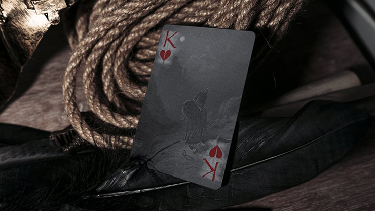 Les cartes à jouer Raven Black Dusk