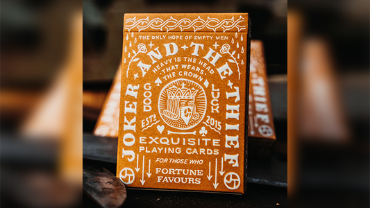 JT Crown (Gold) Playing Cards by Joker and the Thief - Wizard Magic Shop