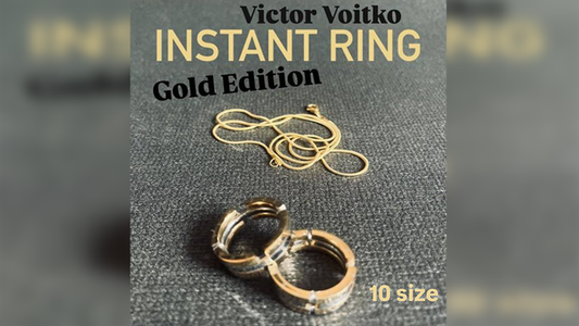 Instant Ring (silver/gold, Size 10) by Viktor Voitko Default Title - Wizard Magic Shop