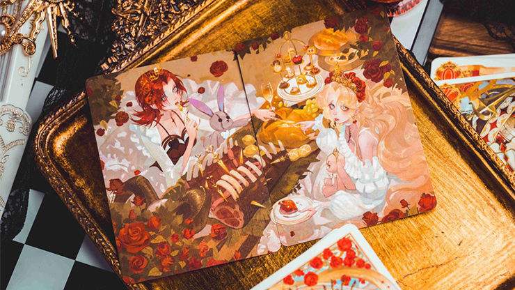 Silence V3 (White) Playing Cards by KING STAR