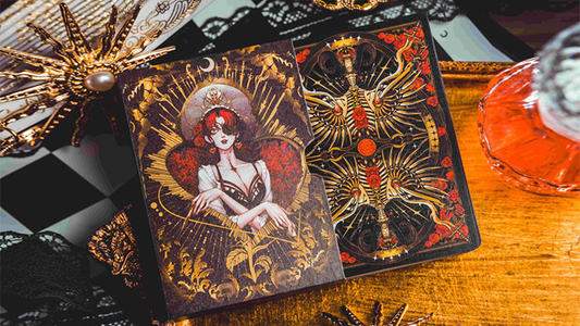Silence V3 (Black) Playing Cards by KING STAR alternate view - Wizard Magic Shop