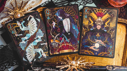 Silence V3 (Black) Playing Cards by KING STAR
