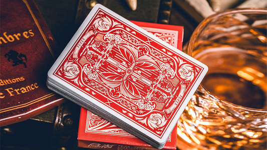 Sanctuary (Red) Playing Cards alternate view - Wizard Magic Shop