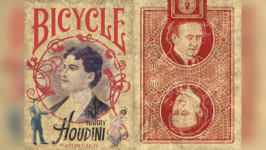 Bicycle Harry Houdini Playing Cards by Collectible Playing Cards - Wizard Magic Shop
