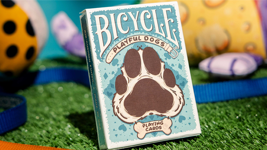 Bicycle Playful Dog Playing Cards - Wizard Magic Shop