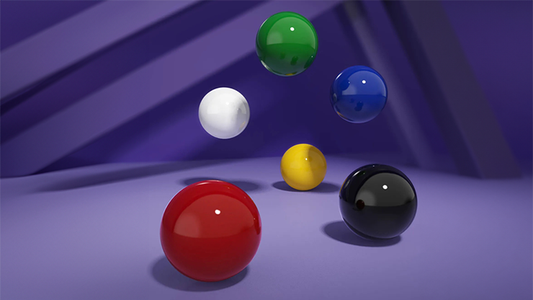 Magnetic Ball (White) by Iarvel Magic alternate view - Wizard Magic Shop