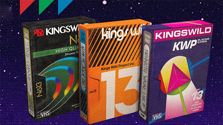 1982 VHS-4th of July Playing Cards by Kings Wild Project