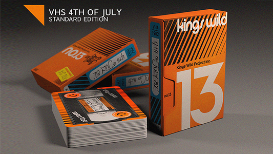 1982 VHS-4th of July Playing Cards by Kings Wild Project - Wizard Magic Shop