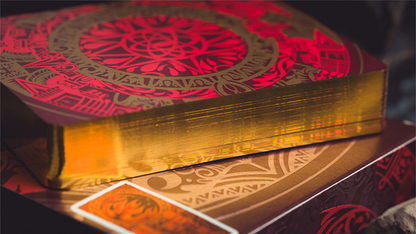 Gilded Atlantis: Fire Playing Cards