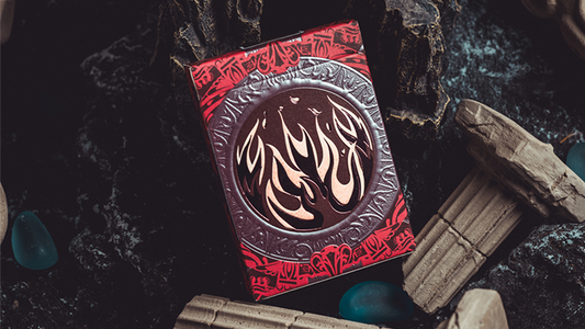 Gilded Atlantis: Fire Playing Cards - Wizard Magic Shop