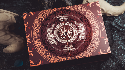 Atlantis (Water and Fire) Limited Gilded 2 Decks Set Playing Cards - Wizard Magic Shop