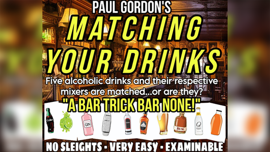 Matching Your Drinks by Paul Gordon - Wizard Magic Shop