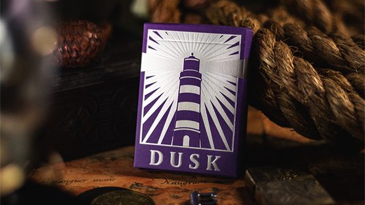 Lighthouse Dusk Playing Cards by EmilySleights - Wizard Magic Shop