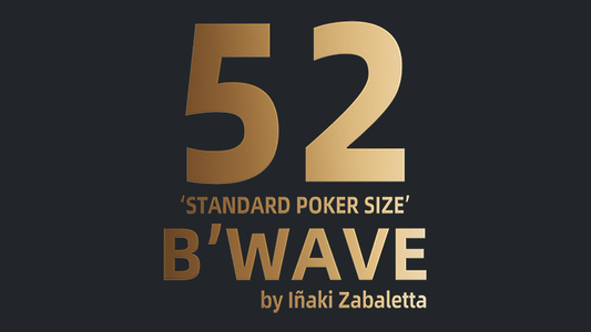 52 B'Wave (Poker Size) by Iñaki Zabaletta - Wizard Magic Shop