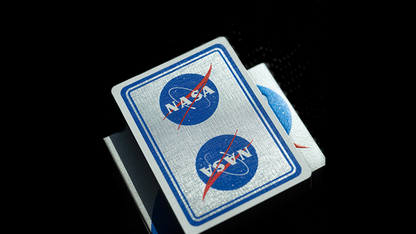 Jeu De Cartes Logo de boulettes de viande en aluminium de la NASA