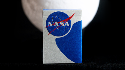 Jeu De Cartes Logo de boulettes de viande en aluminium de la NASA