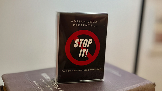 Stop It! (Red) by Adrian Vega - Wizard Magic Shop