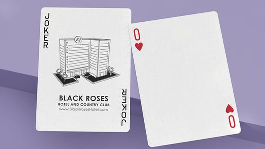 Black Roses Hotel V4 Playing Cards alternate view - Wizard Magic Shop
