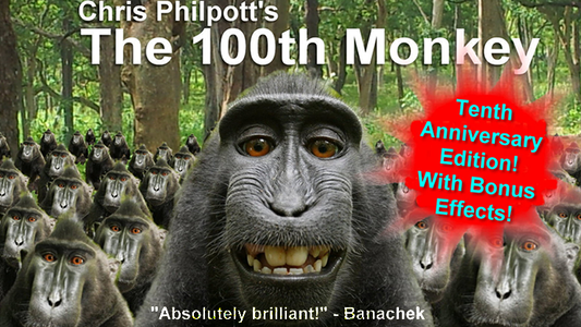 10th Anniversary 100th Monkey by Chris Philpott - Wizard Magic Shop