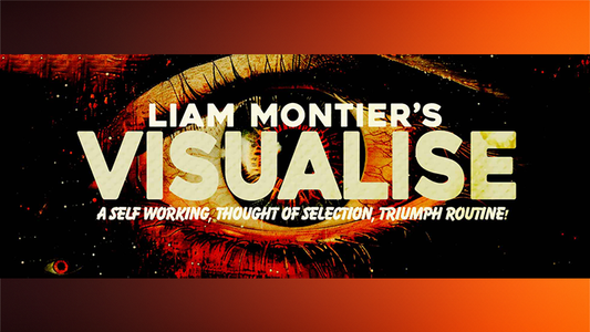 Visualise (Red) by Liam Montier alternate view - Wizard Magic Shop