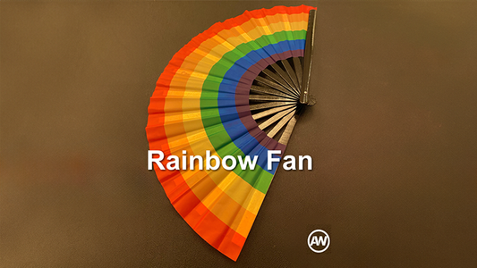Rainbow Fan by Alan Wong - Wizard Magic Shop
