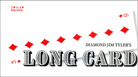 Long Card by Diamond Jim Tyler - Wizard Magic Shop