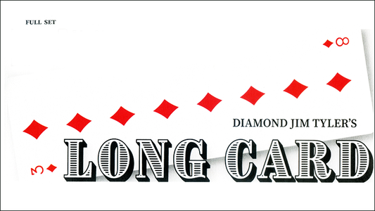 Long Card (Set) by Diamond Jim Tyler - Wizard Magic Shop