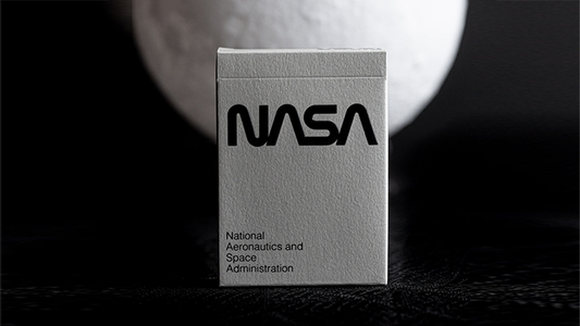 Silver Foil NASA Worm Playing Cards - Wizard Magic Shop