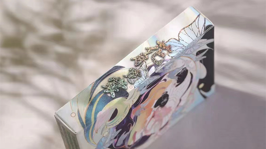 Flower Moon V2 (Lotus Pond) Playing Cards by King Star alternate view - Wizard Magic Shop