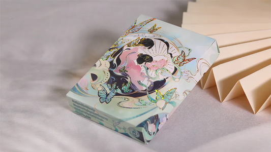 Flower Moon V2 (Lotus Pond) Playing Cards by King Star - Wizard Magic Shop
