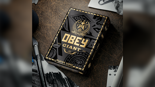 Obey Gold Edition Playing Cards by theory11 - Wizard Magic Shop