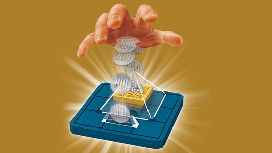 Crystal Pyramid by Tenyo Magic alternate view - Wizard Magic Shop