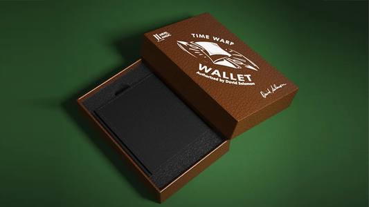 The Time Warp Wallet by Iarvel Magic & David Solomon - Wizard Magic Shop