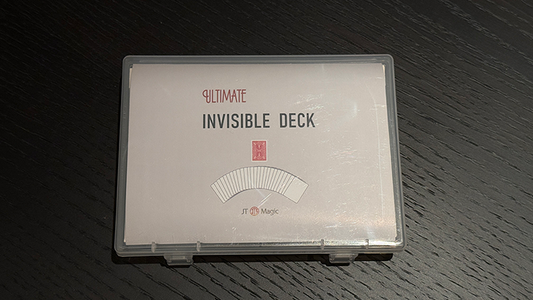 Ultimate Invisible Deck by Sway Liu and JT Magic (Blue) - Wizard Magic Shop