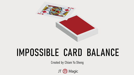Impossible Card Balance (Red) by Chiam Yu Sheng and JT - Wizard Magic Shop