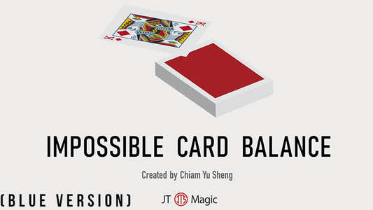 Impossible Card Balance (Blue) by Chiam Yu Sheng and JT - Wizard Magic Shop