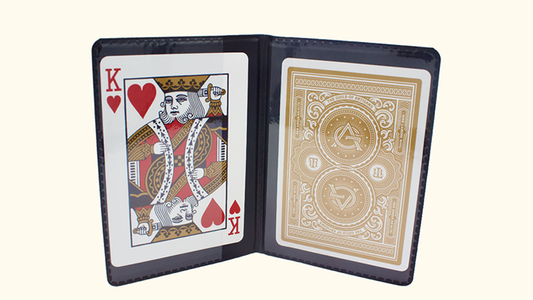 Card Holder Deluxe (2 transparent pockets + 1 hidden pocket)- Dozen - Wizard Magic Shop