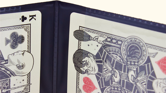 Horizontal Holder Deluxe (2 transparent pockets) alternate view - Wizard Magic Shop